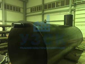 Резервуар горизонтальный стальной наземный в Архангельске