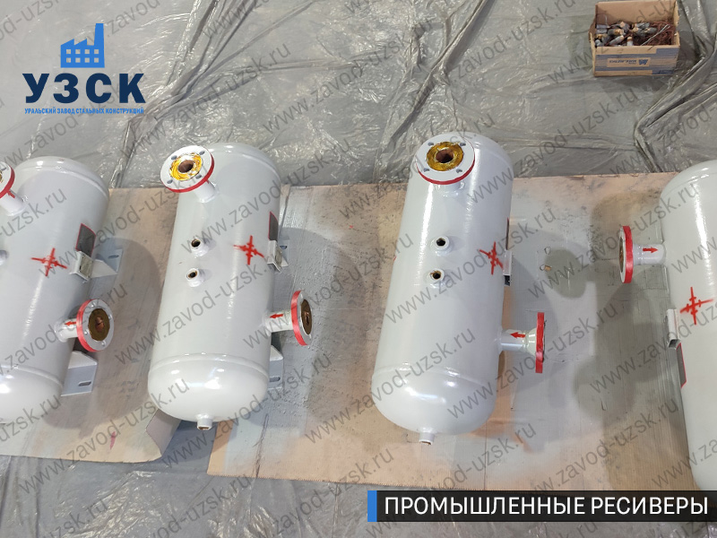 фотография емкостных ресиверов газа Архангельск